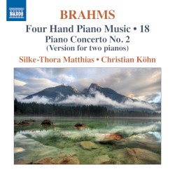 Four Hand Piano Music, Volume 18: Piano Concerto no. 2 (version for two pianos)