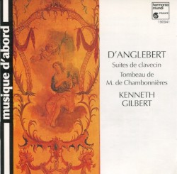 Suites de clavecin / Tombeau de M. de Chambonnières