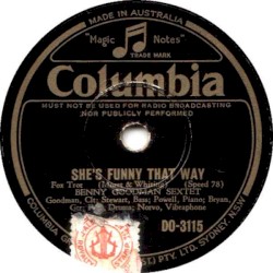 She's Funny That Way / Rachel's Dream