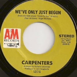 We've Only Just Begun