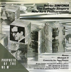 Sinfonia / Nones / Allelujah II / Concerto for Two Pianos