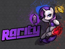 MLP Fighting is Magic – Rarity Theme