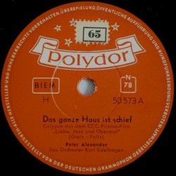 Das ganze Haus ist schief / Vergiß mich nicht so schnell