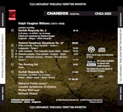 Pastoral Symphony / Norfolk Rhapsody no. 2 / Norfolk Rhapsody no. 1 / The Running Set