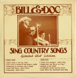 Bill & Doc Sing Country Songs
