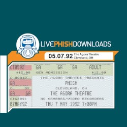 1992-05-07: The Agora Theatre, Cleveland, OH, USA