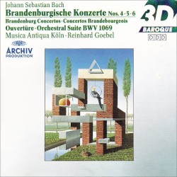 Brandenburgische Konzerte Nos. 4 • 5 • 6 / Ouvertüre BWV 1069