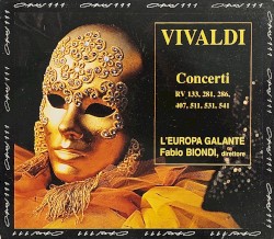 Concerti: RV 133, 281, 286, 407, 511, 531, 541