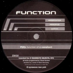 F(C): Function Of A Constant