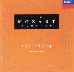 The Mozart Almanac: 1771–1774: The Early Years