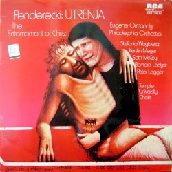 Utrenja, the Entombment of Christ