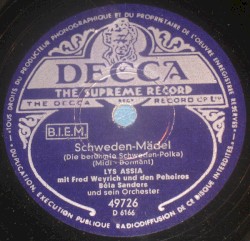 Schweden-Mädel / Du bist Musik