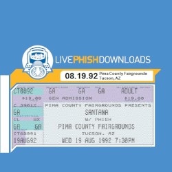 1992-08-19: Pima County Fairgrounds, Tucson, AZ, USA
