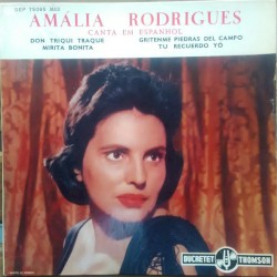 Amália Rodrigues canta em espanhol