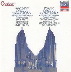 Saint-Säens: Organ Symphony / Poulenc: Organ Concerto
