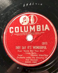 They Say It's Wonderful / The Girl That I Marry