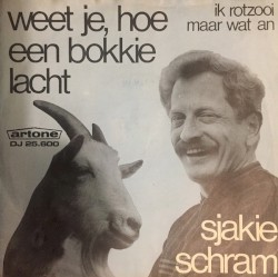 Weet je, hoe een bokkie lacht / Ik rotzooi maar wat an