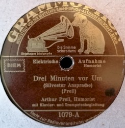 Drei Minuten vor um / Nun schlägts Null, Null, Null