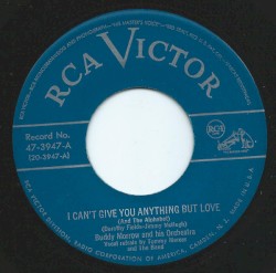 I Can't Give You Anything but Love / Our Song of Love
