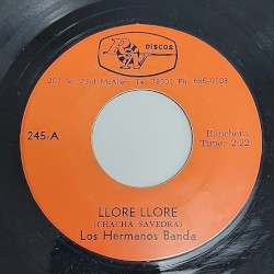 Lloré lloré / El conquistador