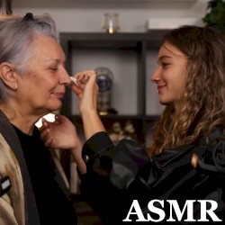 DOING MY GRANNY's MAKEUP