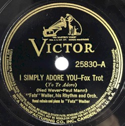 I Simply Adore You / Let’s Break the Good News