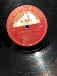 Ablution / Lullaby of the Leaves