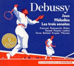 Jeux, Mélodies, Les Trois Sonates