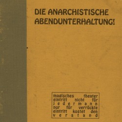 Die Anarchistische Abendunterhaltung