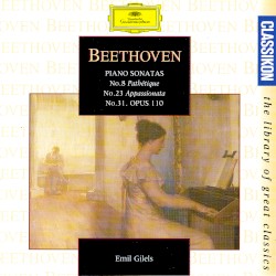 Piano Sonatas no. 8 “Pathétique” / No. 23 “Appassionata” / no. 31, op. 110