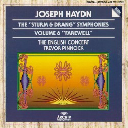 The "Sturm & Drang" Symphonies, Volume 6: "Farewell"