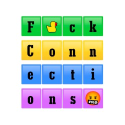 Green Yellow Blue Purple (Fuck Connections)