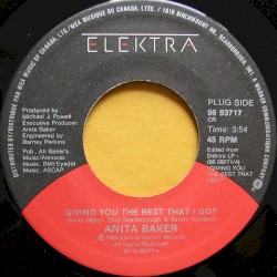 Giving You the Best That I Got