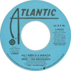 All I Need Is a Miracle