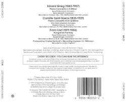 Edvard Grieg: Piano Concerto in A minor / Camille Saint‐Saëns: Piano Concerto no. 2 in G minor / Franz Liszt: Hungarian Fantasy