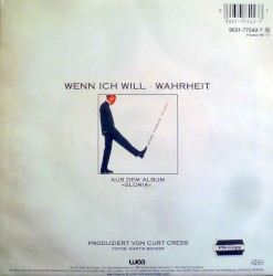 Wenn ich will / Wahrheit