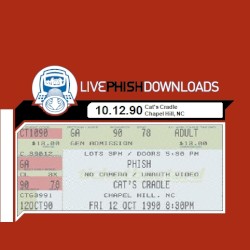 1990-10-12: Cat's Cradle, Chapel Hill, NC, USA