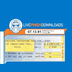 1991-07-13: Berkshire Performing Arts Center, Lenox, MA, USA