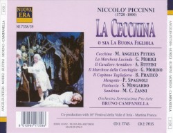 La Cecchina o sia La buona figliola