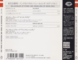 Balaganjur of Pande and Angklung of Sidan, Bali