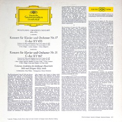Piano Concertos no. 17 in G major, K.453 / No. 21 in C major, K.467