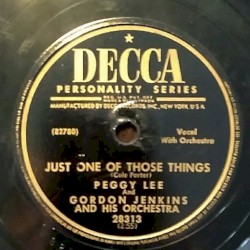 Just One of Those Things / I’m Glad There Is You