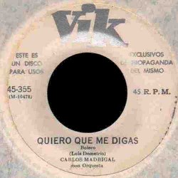 Quiero que me digas / Ave negra