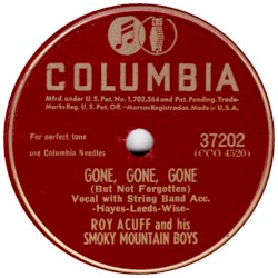 Gone, Gone, Gone / Let Me Be the First to Say I'm Sorry