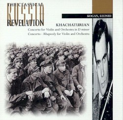 Concerto for Violin and Orchestra in D minor / Concerto - Rhapsody for Violin and Orchestra