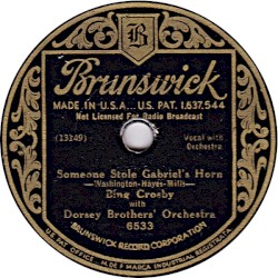 Someone Stole Gabriel's Horn / Stay on the Right Side of the Road