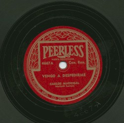 Vengo a despedirme / El andariego