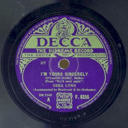 I'm Yours Sincerely / All the World Sings a Lullaby