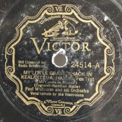 My Little Grass Shack in Kealkekua Hawaii / It's an Old Fashioned World After All