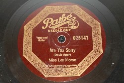 Are You Sorry / The Shadows on the Wall